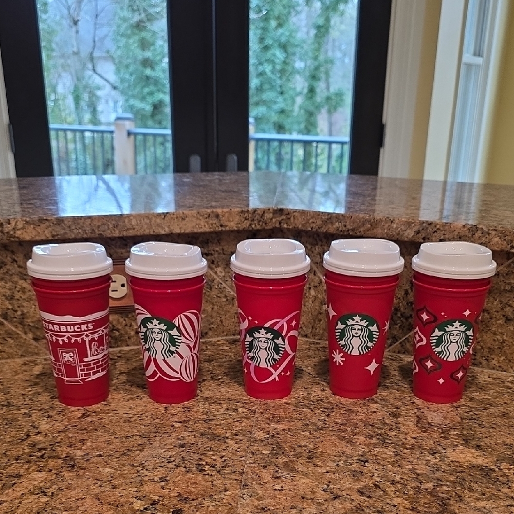 10 New Starbucks Red Cup Day Reusable Cups